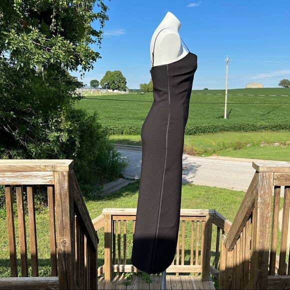 Likely Keela Flowy Maxi Sweetheart Neckline Gown Asymmetric Hem New Size 8 - Picture 4 of 10